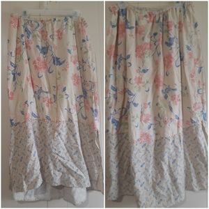 Liz Claiborne vintage bohemian maxi floral skirt